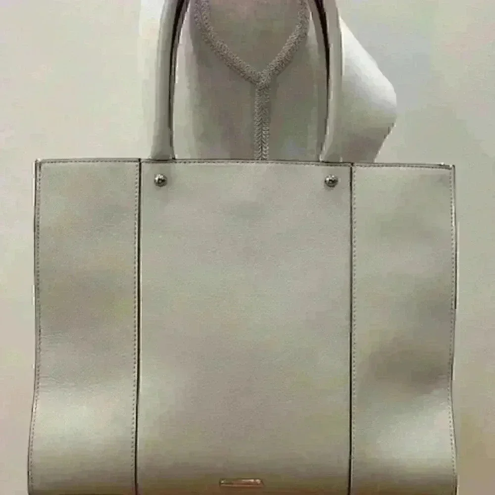 NWOT!  Rebecca Minkoff Large Taupe MAB Tote - Saffiano Leather PRISTINE!